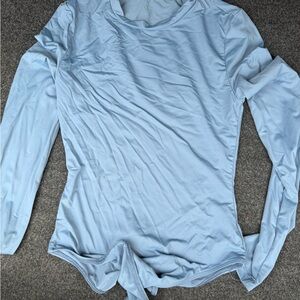 Light Blue Long Sleeve Top
